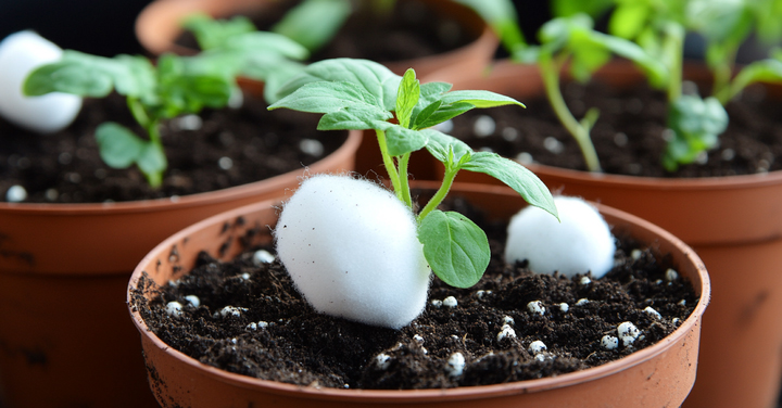 Check Plant Moisture Before Adding Cotton